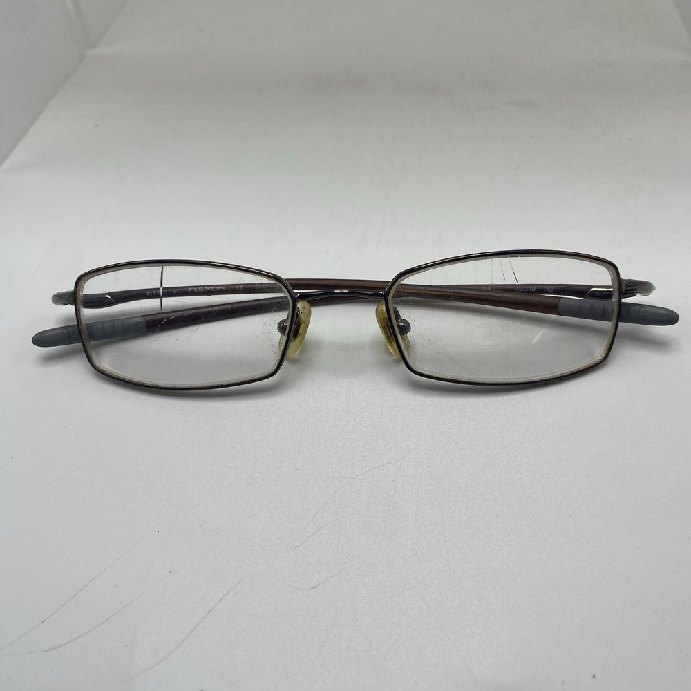 Nike Eyeglasses FRAMES ONLY 4080 Full Rim 49-19-140 Brown 335